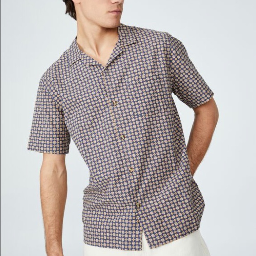 Cotton On Riviera Short Sleeve Shirt NWT